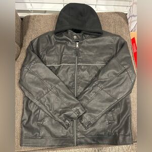 Leather Arizona Jean Co. Full-Zip Jacket